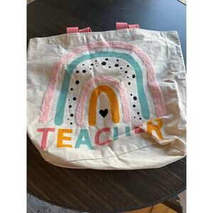 Large Teacher Tote Bag
